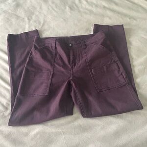 CAbi Women's Purple Ankle Pants